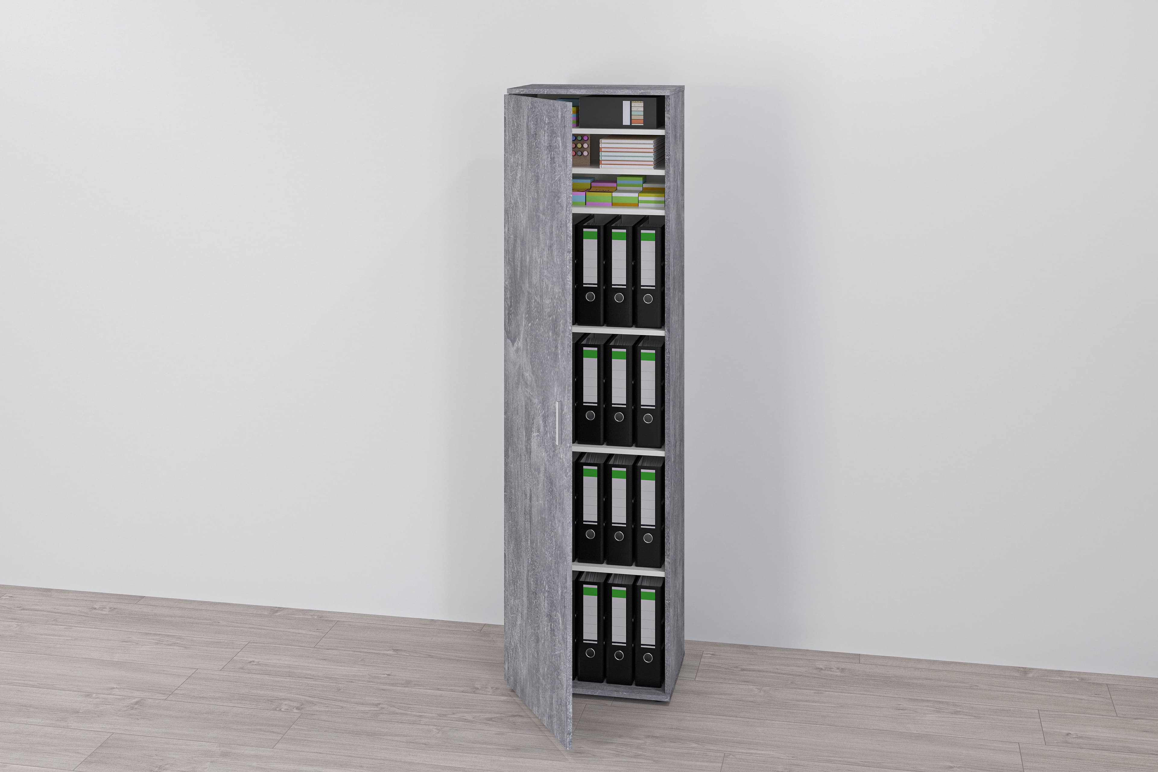 FMD Mehrzweckschrank Inca 1 | Grau