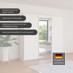 rauch Schwebetürenschrank Oteli | Weiß