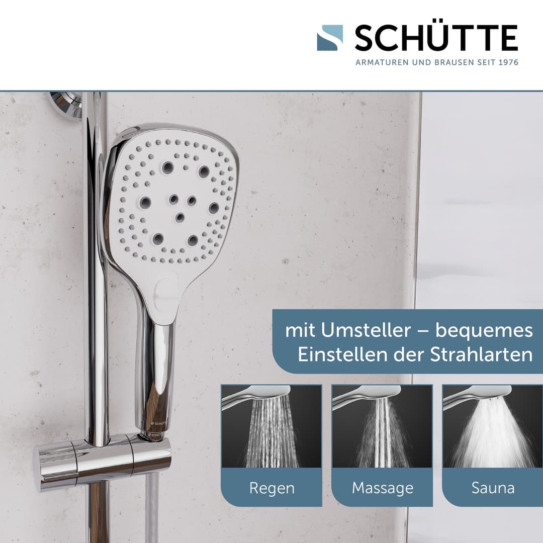 Schütte Duschsystem MADEIRA | Silber
