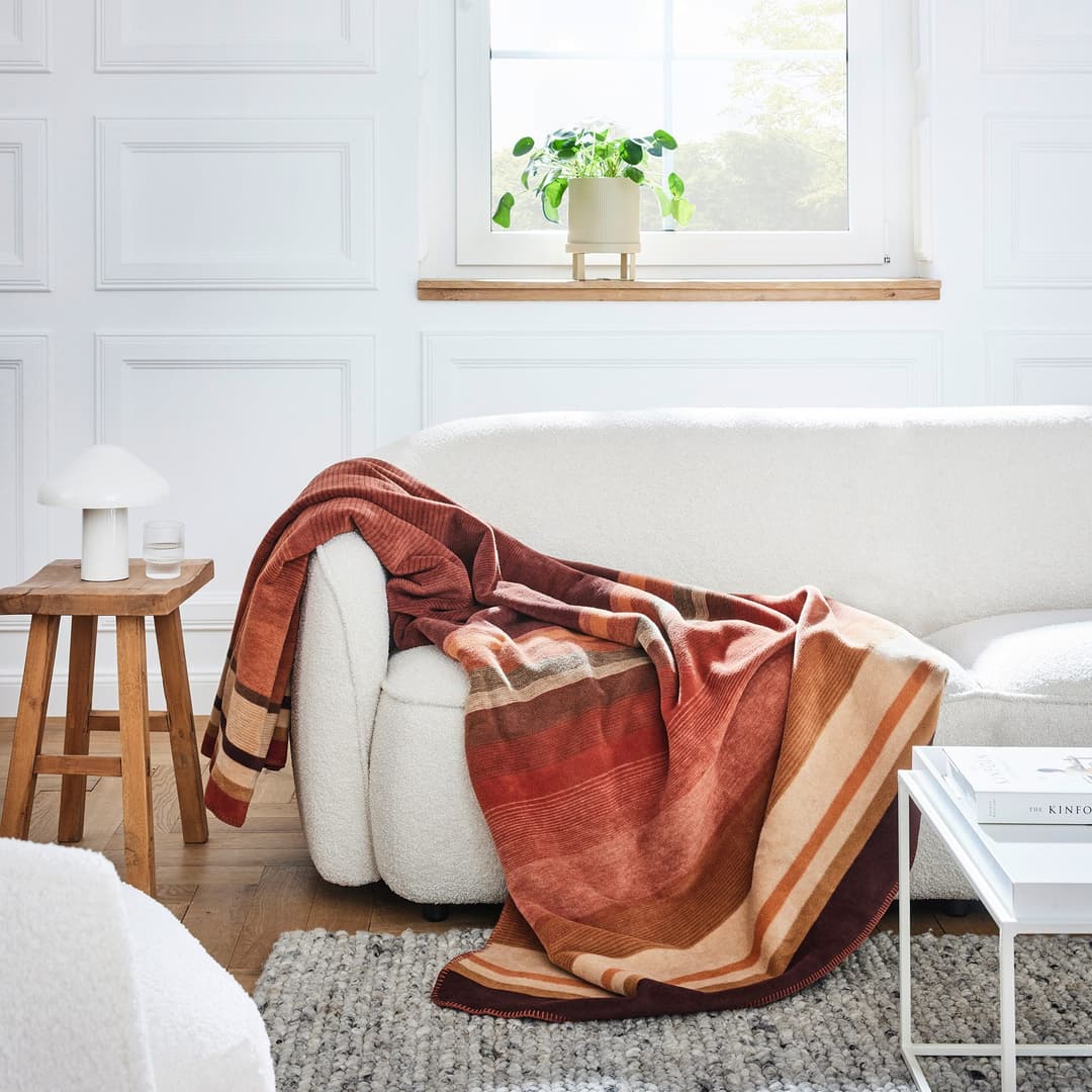 IBENA Wohndecke Latur | Braun