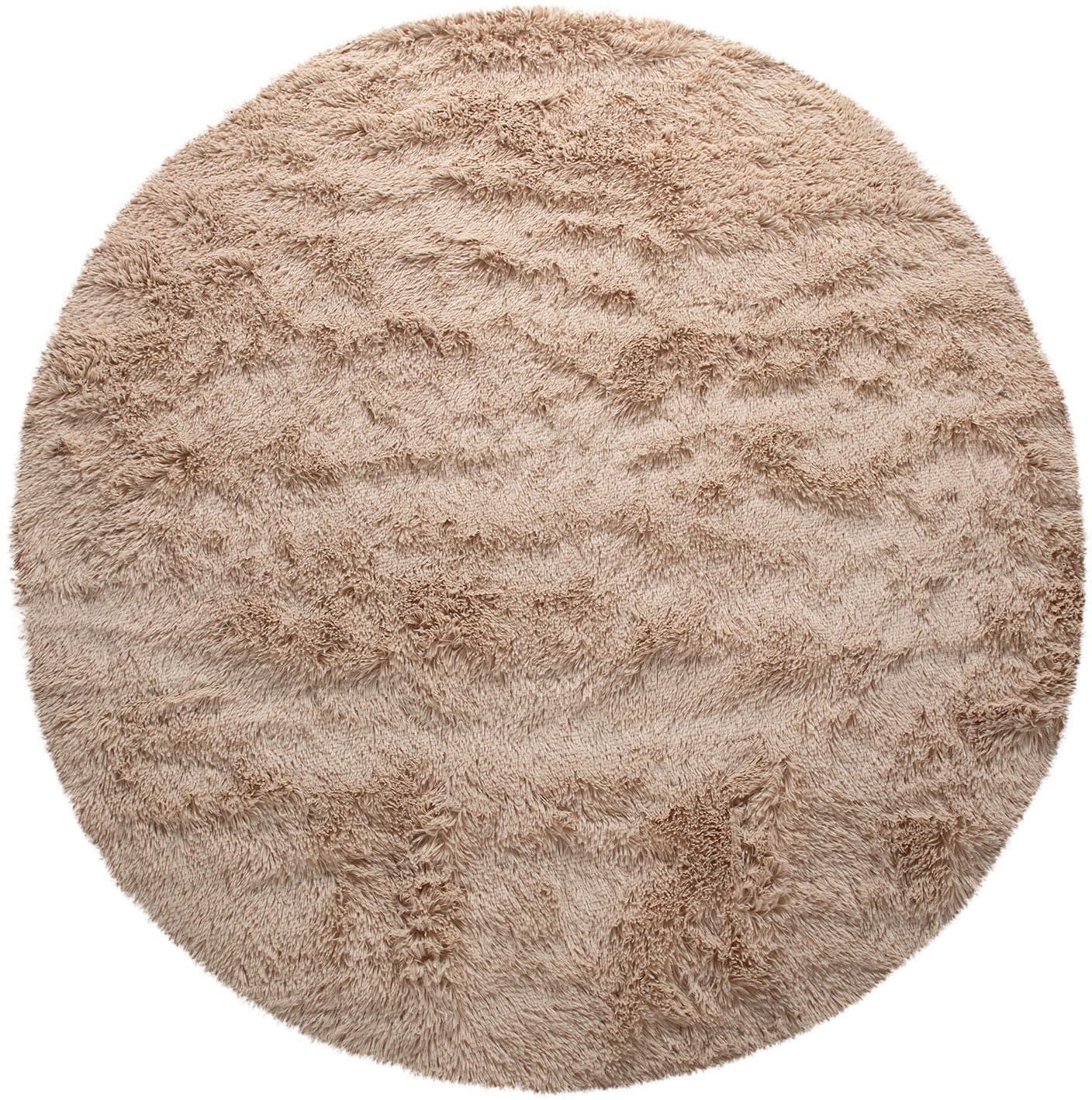 Paco Home Hochflor-Teppich Silky 591 | Beige