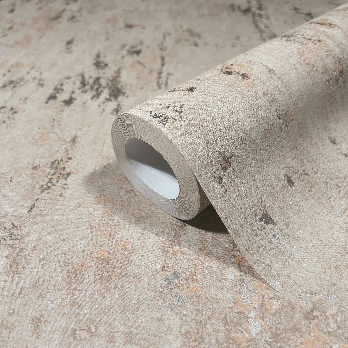 Marburg Calm Concrete Vliestapete | Beige
