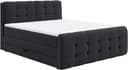 COTTA Boxspringbett Fort | Schwarz 2