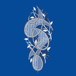 W. Reuter & Sohn - Plauener Spitze
® Fensterbild "Ornament" farbig