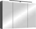 byLIVING Spiegelschrank Serie Spree | Schwarz