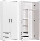 Procontour Mehrzweckschrank Schrank Clara TOPSELLER! Höhe 167cm | Weiß