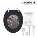 Schütte WC-Sitz Grey Steel | Mehrfarbig 5
