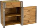 dobar green label Hochbeet rollbar | Braun 2