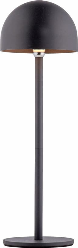 OTTO home Tischleuchte Akku Tischlampe Gerrin | Schwarz