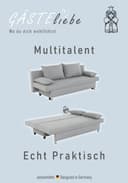 Jockenhöfer Gruppe Schlafsofa Picanto | Grau 4