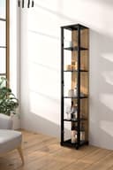 fif möbel Vitrine OPTIMA | Holztöne 2