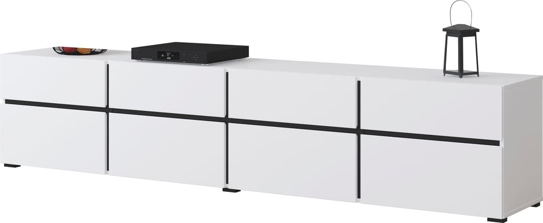 OTTO home Lowboard Cross | Weiß