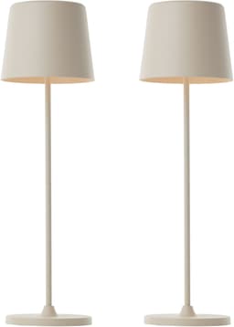 Brilliant LED Tischleuchte Kaami | Beige