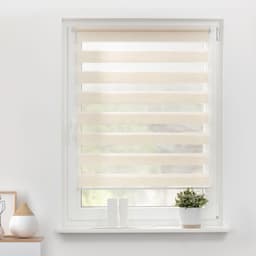 Doppelrollo Duo Rollo Klemmfix | Beige