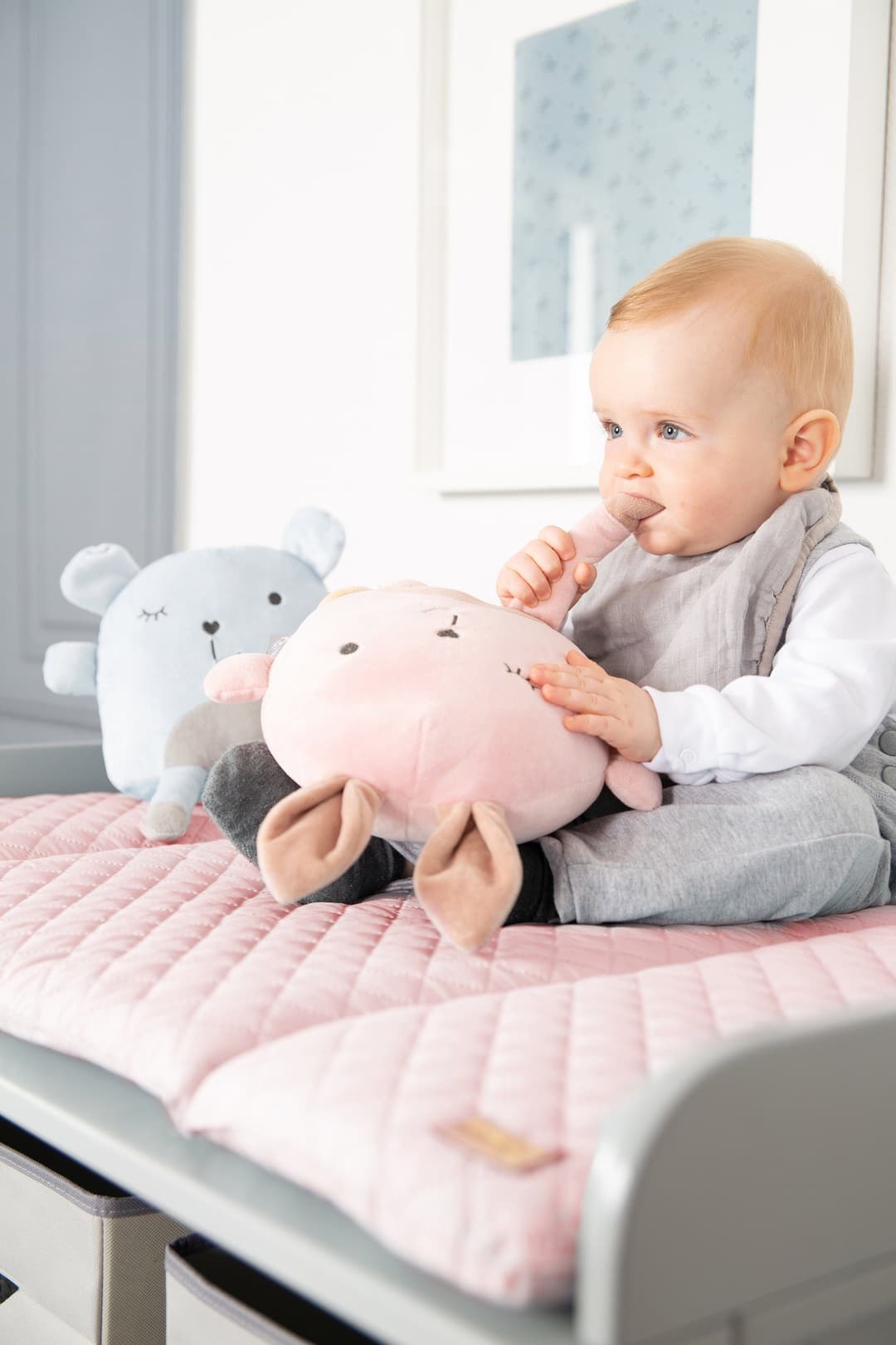 roba® Wickelauflage Style, Soft | Rosa