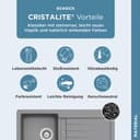 Schock Granitspüle Typos D-100 S | Grau 3