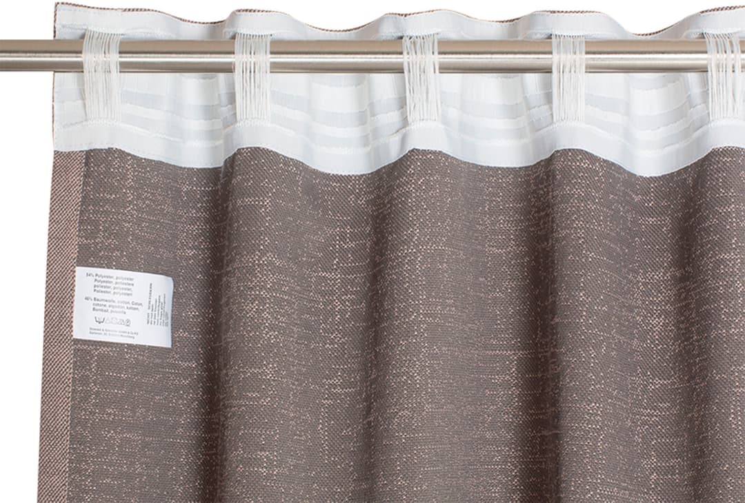 SCHÖNER WOHNEN-Kollektion Vorhang Solo | Rosa