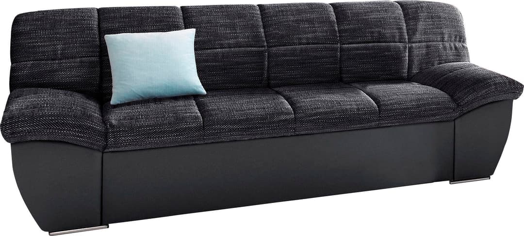 DOMO collection 2-Sitzer Sofa Splash | Schwarz