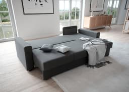 ATLANTIC home collection Ecksofa Dublin | Grau