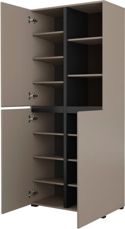 OTTO home Schuhschrank Cross | Braun