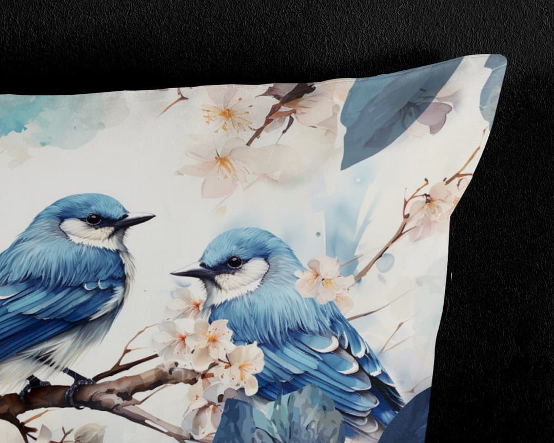 PURE luxury collection Wendebettwäsche Zari | Blau