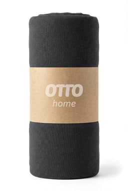 OTTO home Spannbettlaken PHYSALIS | Schwarz