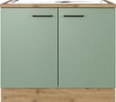 Flex-Well Spülenschrank Cara | Grün