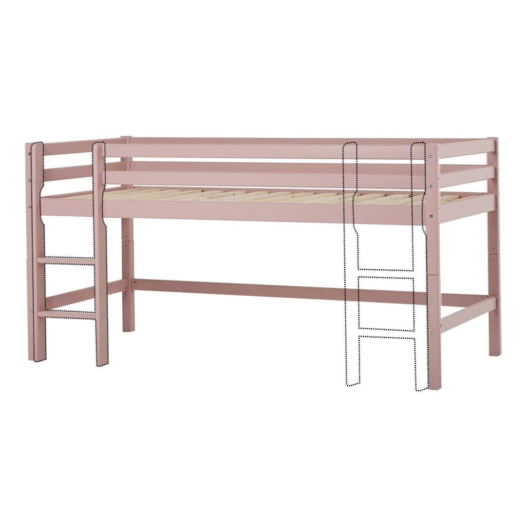 Hoppekids Hochbett ECO Dream MY COLOR | Rosa