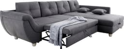 Jockenhöfer Gruppe Ecksofa Maranello | Grau
