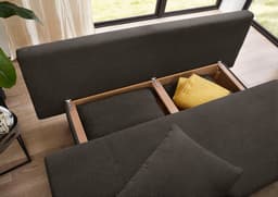 Jockenhöfer Gruppe Schlafsofa Nancy | Schwarz
