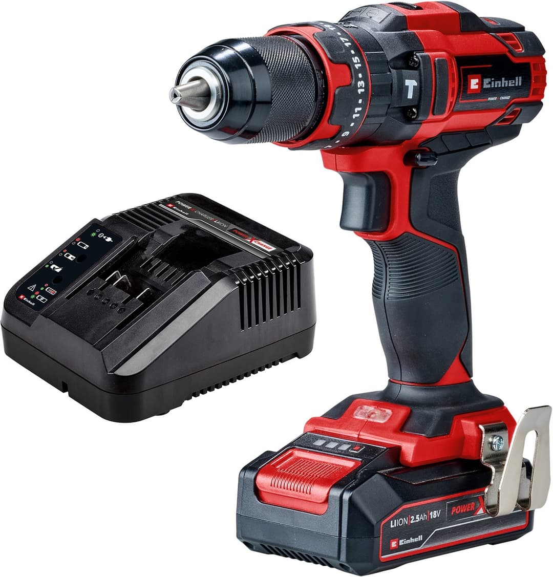 Einhell Akku-Schlagbohrschrauber TE-CD 18/44 Li-i | Schwarz