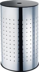 locker Wäschekorb | Silber