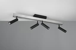 TRIO Leuchten ZENO LED Deckenleuchte | Grau