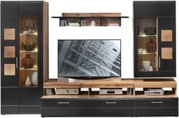 Innostyle Wohnwand Sonate | Schwarz