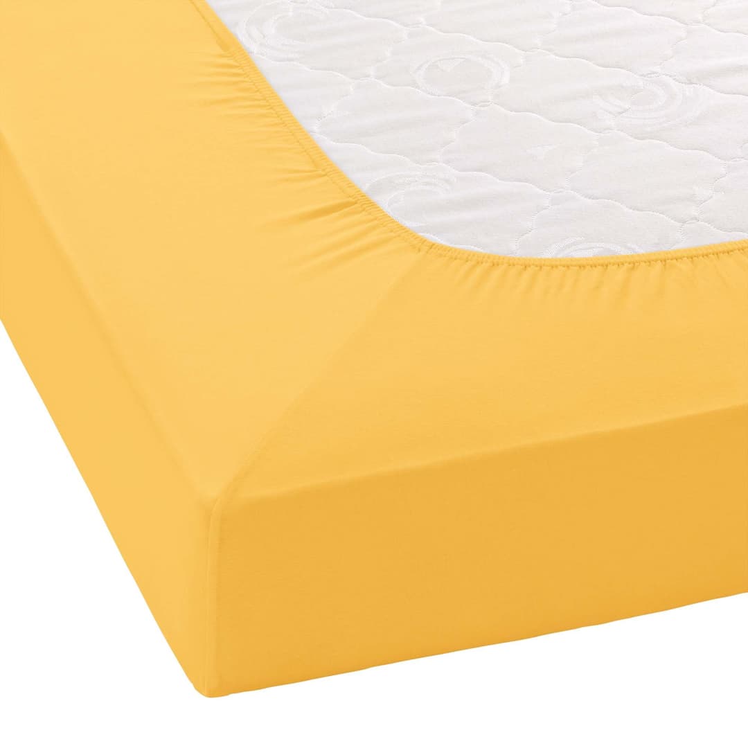 Janine Spannbettlaken ELASTIC 5002 | Gelb