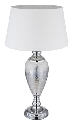 GLOBO LIGHTING Tischleuchte LEILA | Silber