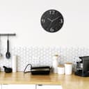 Artland Wanduhr Schiefer | Schwarz 3
