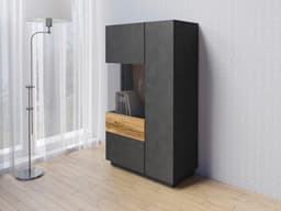 OTTO home Vitrine SILKE | Grau