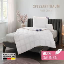 SPESSARTTRAUM Daunenbettdecke First Class | Weiß