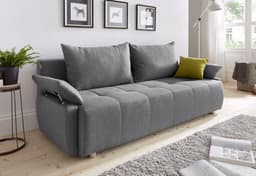 COLLECTION AB Schlafsofa Funtastic | Grau