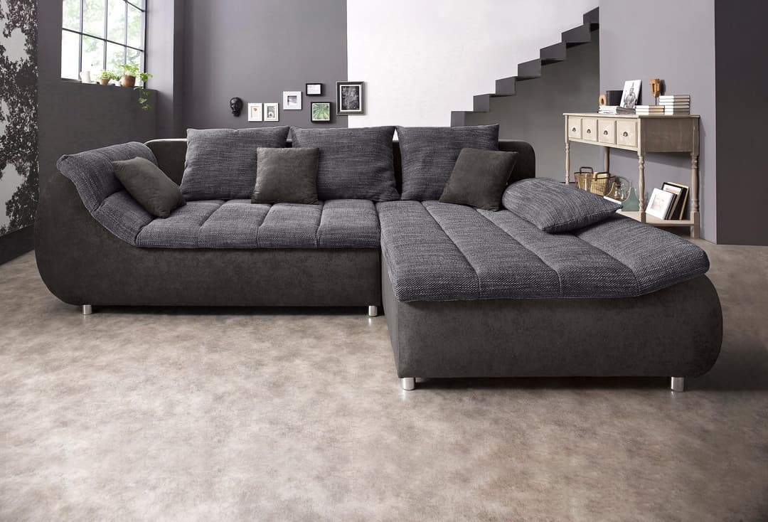 Home affaire Ecksofa Imola | Grau