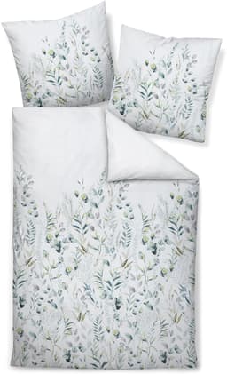 Janine Bettwäsche Mako-Satin 98123 06 | Grün
