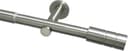 GARDINIA Gardinenstange Set Metall | Silber