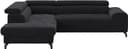 COTTA Ecksofa Aura L-Form | Grau