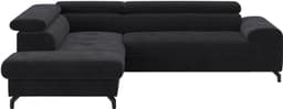 COTTA Ecksofa Aura L-Form | Grau
