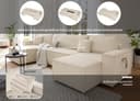 OTTO home Wohnlandschaft CASSI L-Form | Beige 3