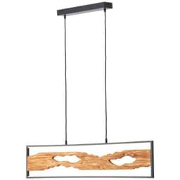 Brilliant LED Pendelleuchte Chaumont | Holztöne