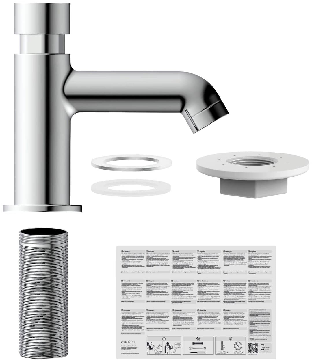 Schütte LIMA Kaltwasserarmatur | Silber