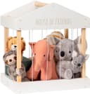MUSTERKIND® Aufbewahrungsbox Plüschtier-Box House of Friends | Weiß