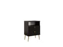 home affaire Nachttisch Elyria | Schwarz